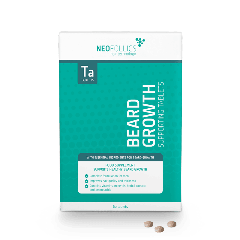 Beard Growth Supporting Tablets