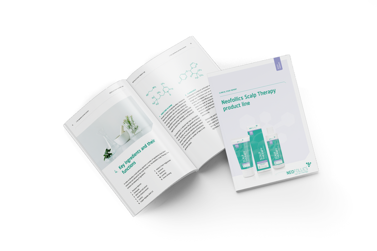 Clinical study results Exfoliating Shampoo and Nourishing Mask