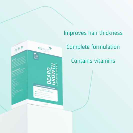 Beard Growth Supporting Tablets key features