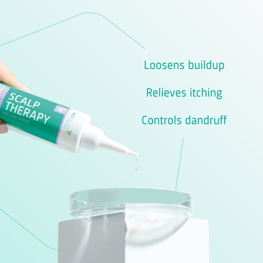 Scalp Therapy Peeling Serum key features