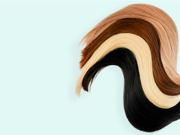 Colours of hair: Difference between white hair and black hair