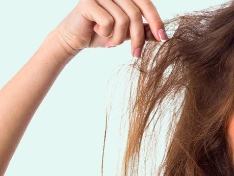 Stap voor stap beschadigd haar herstellen 