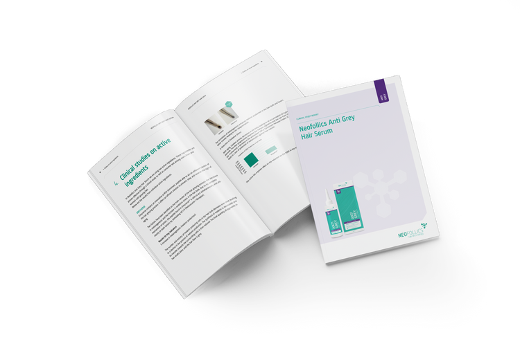 Klinische onderzoeksresultaten Neofollics Anti Grey Hair Serum