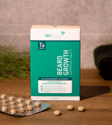 Beard Growth Supporting Tablets