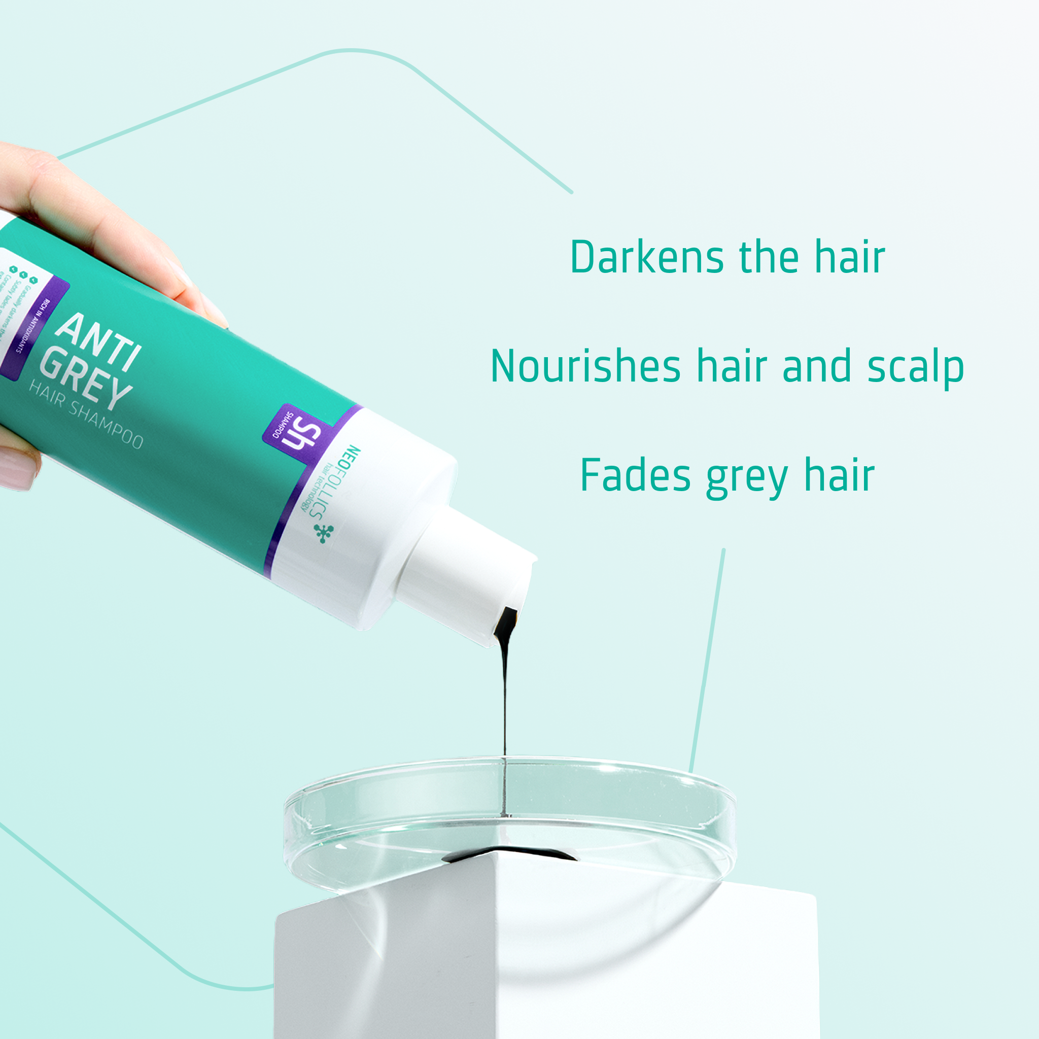 Anti Grey Hair Shampoo key features