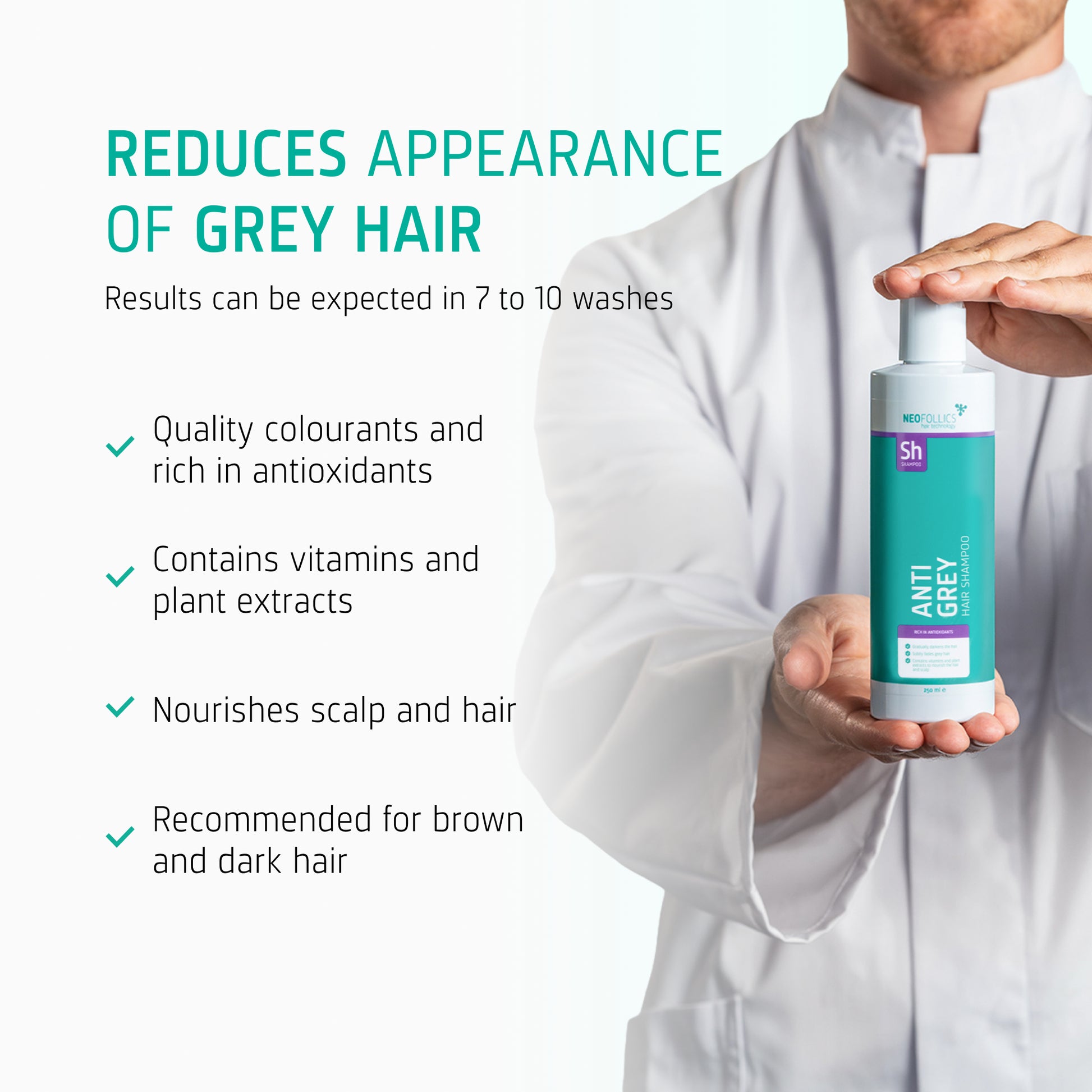 Anti Grey Hair Shampoo study result