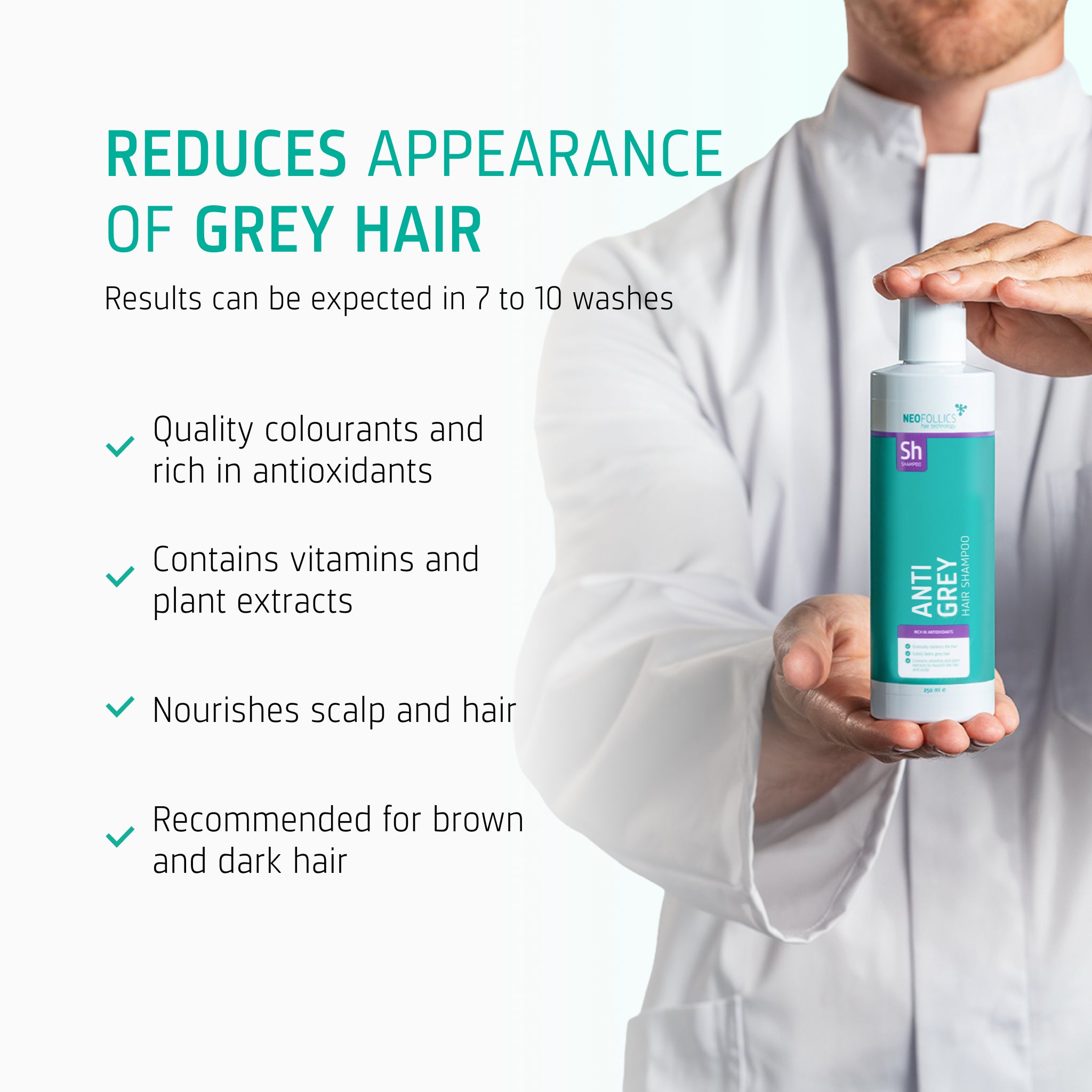 Anti Grey Hair Shampoo study result