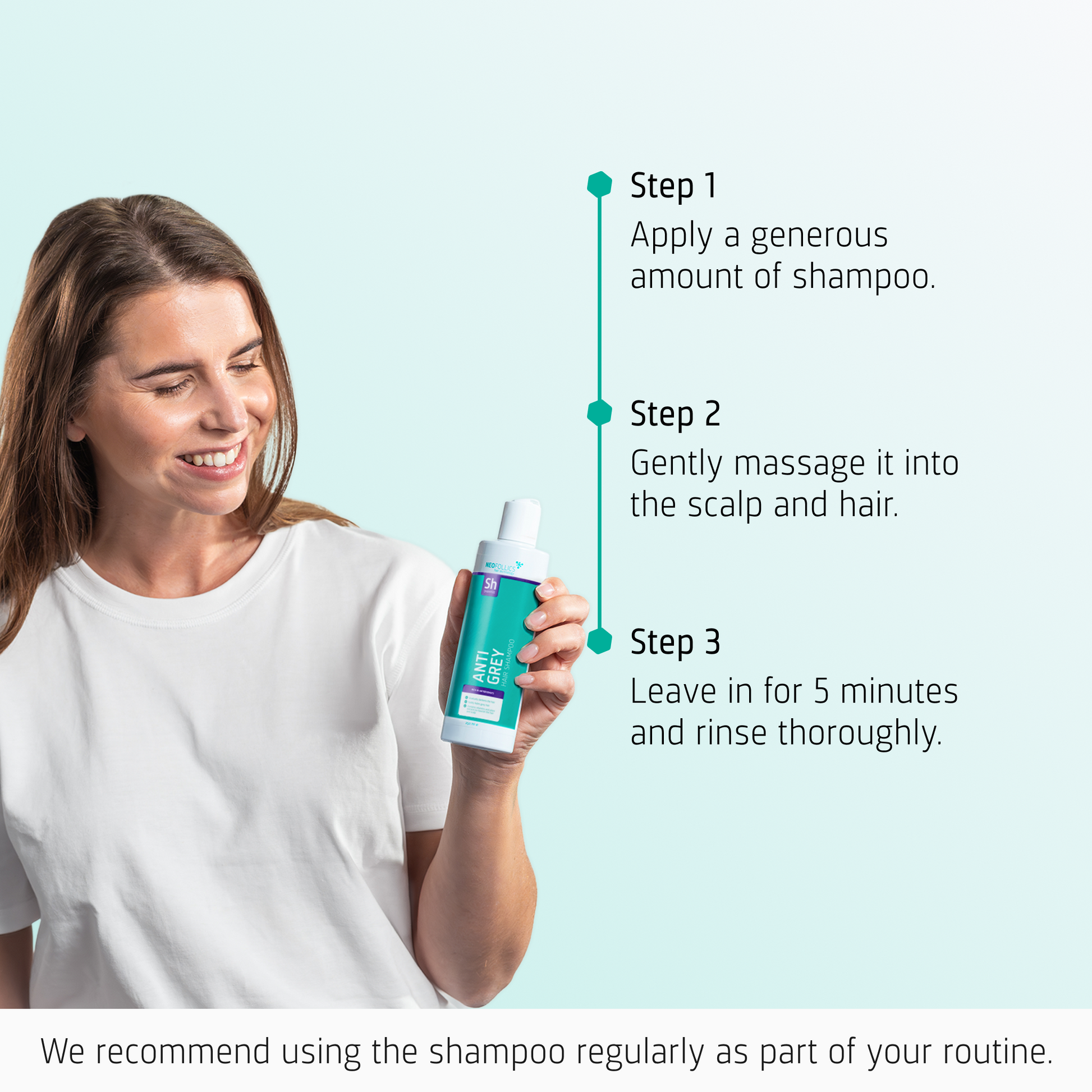 Anti Grey Hair Shampoo how to use