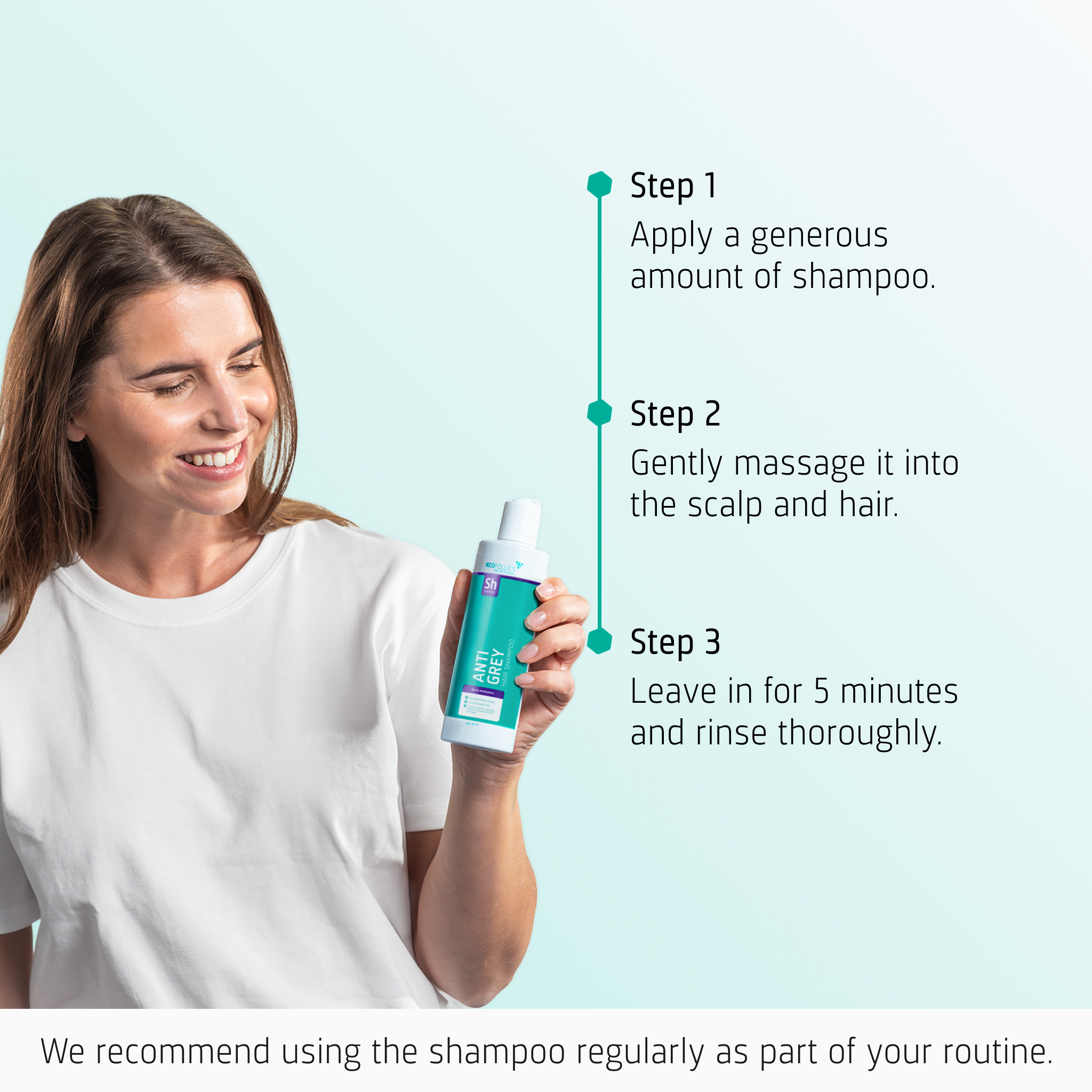 Anti Grey Hair Shampoo how to use