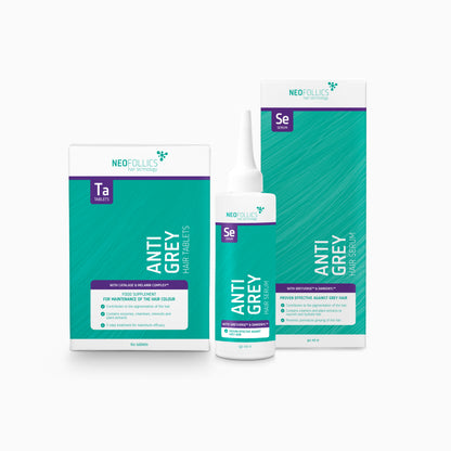 Anti Grey routine product packaging