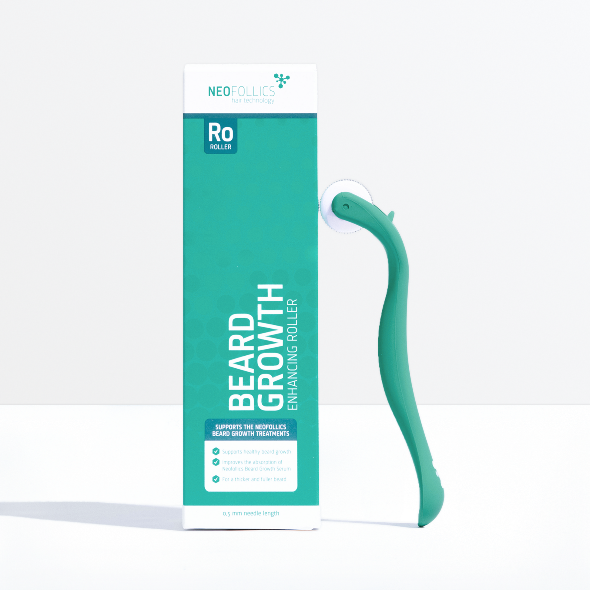 Beard Growth Enhancing Roller front product