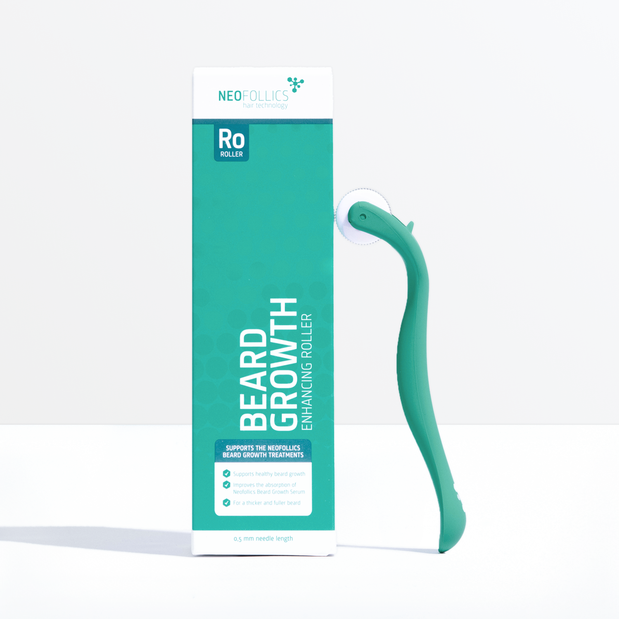 Beard Growth Enhancing Roller front product