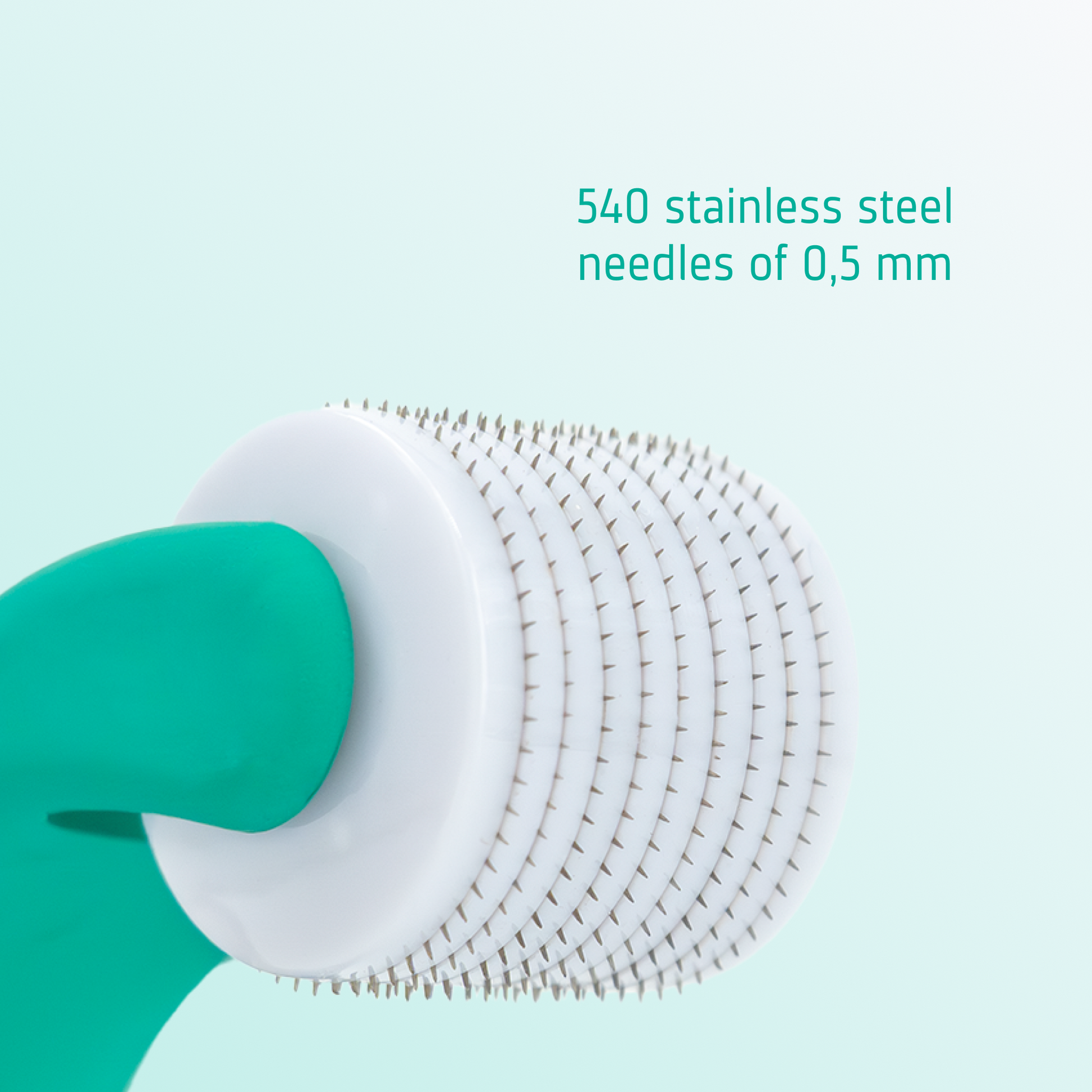 Beard Growth Enhancing Roller detail