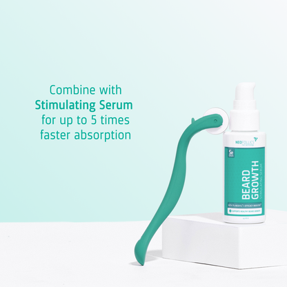 Beard Growth Enhancing Roller combine