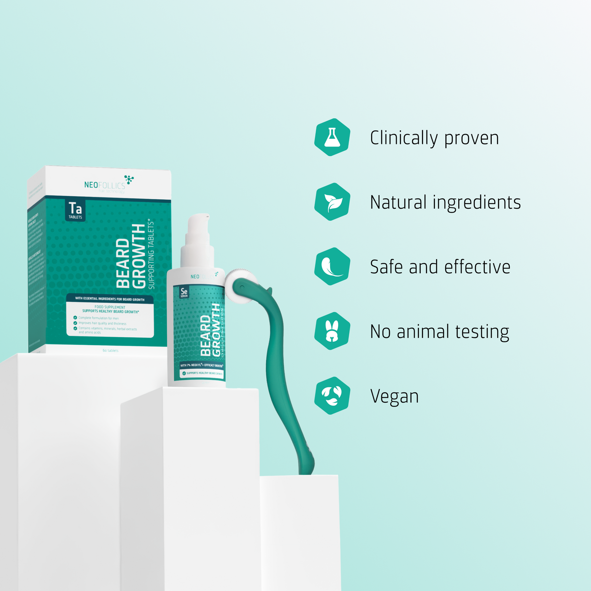 Beard Growth routine usp