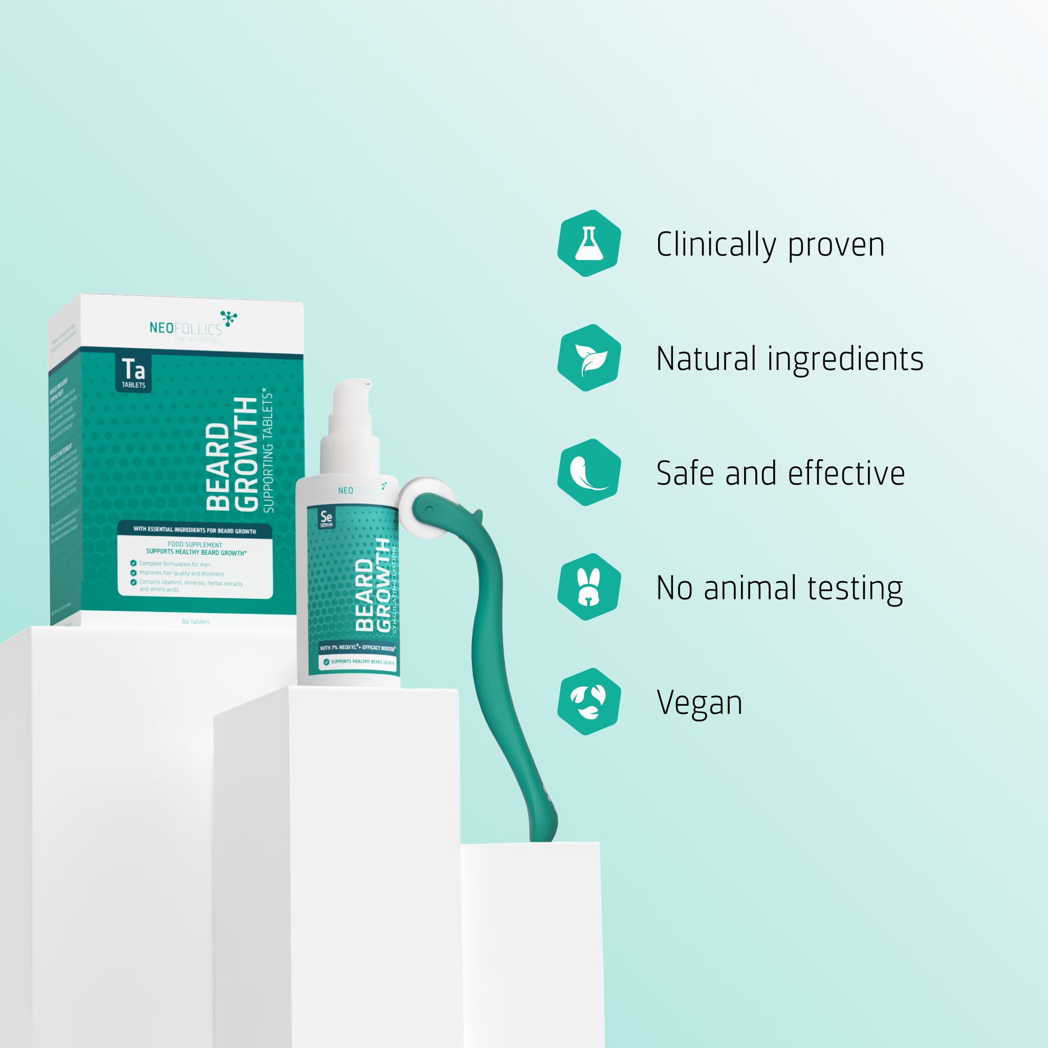 Beard Growth routine usp