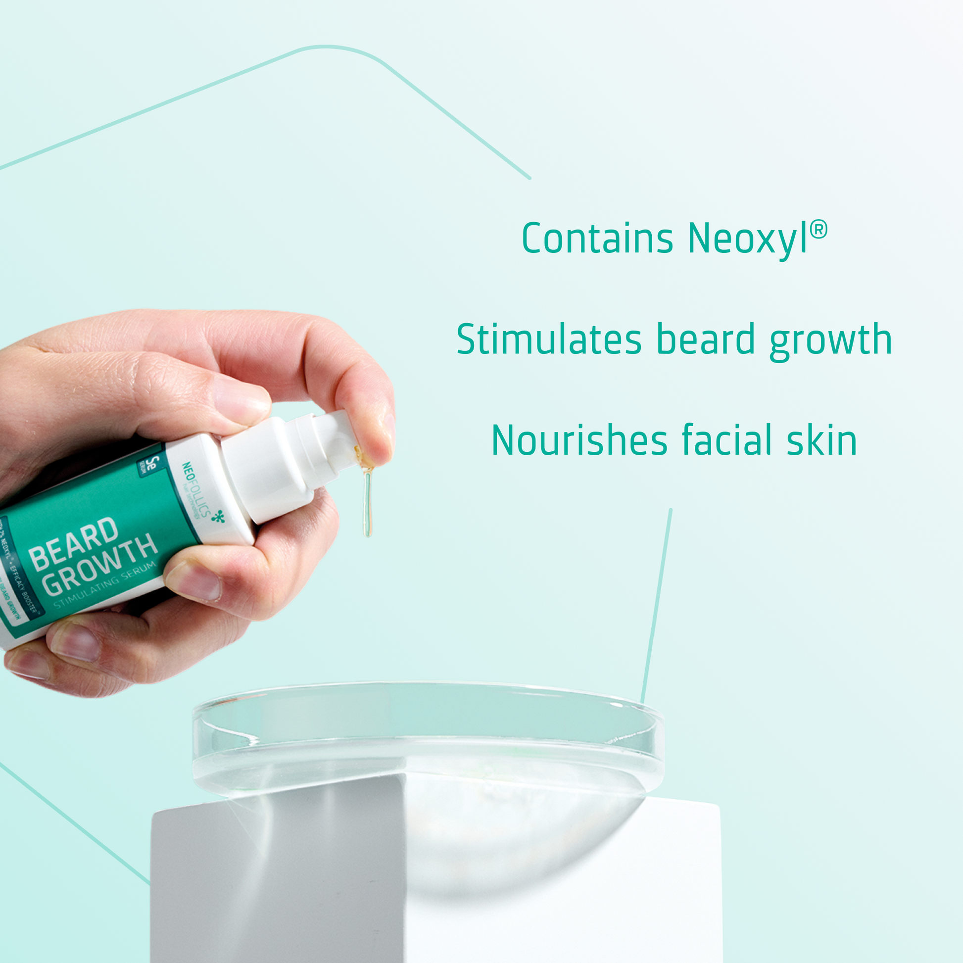 Beard Growth Stimulating Serum key features