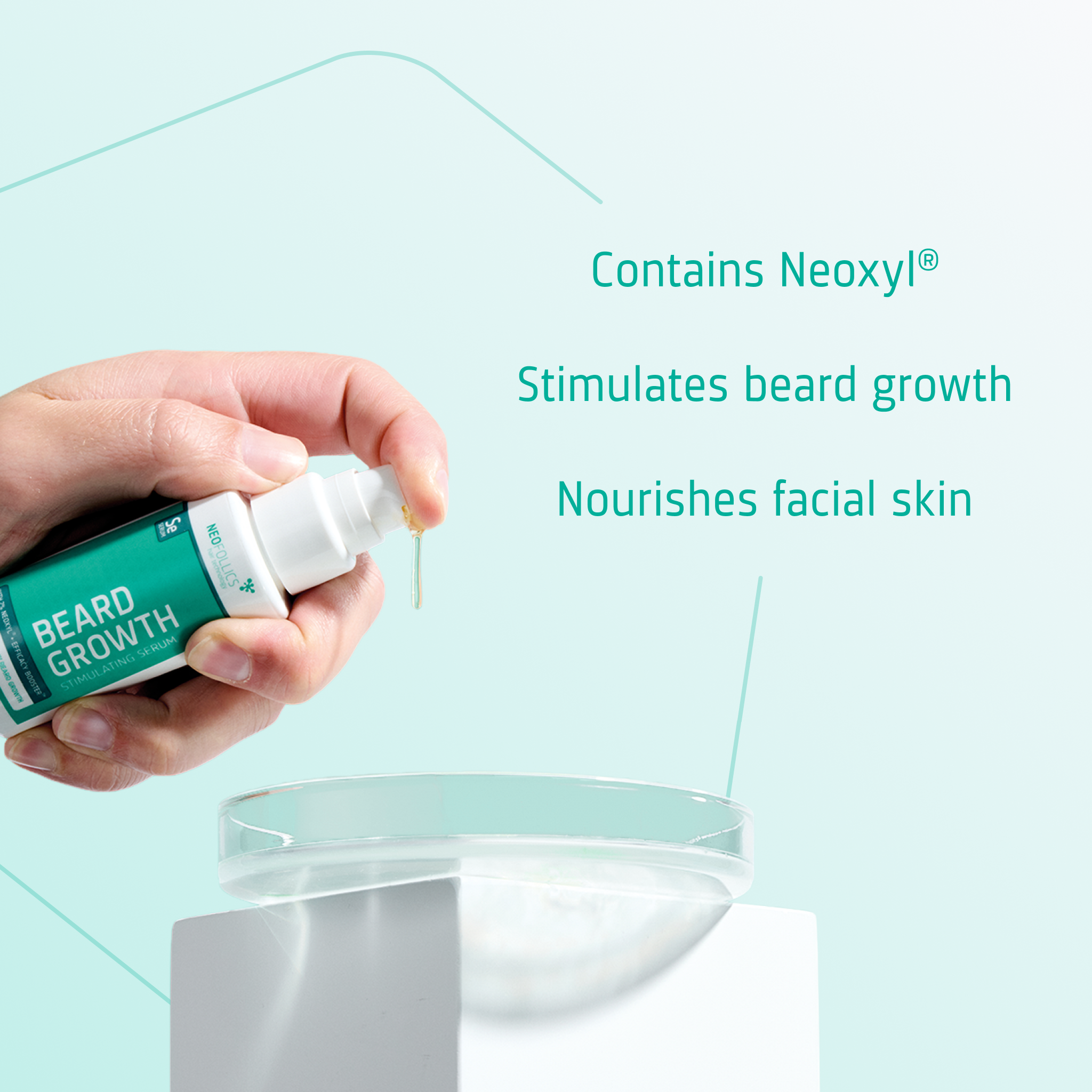 Beard Growth Stimulating Serum key features