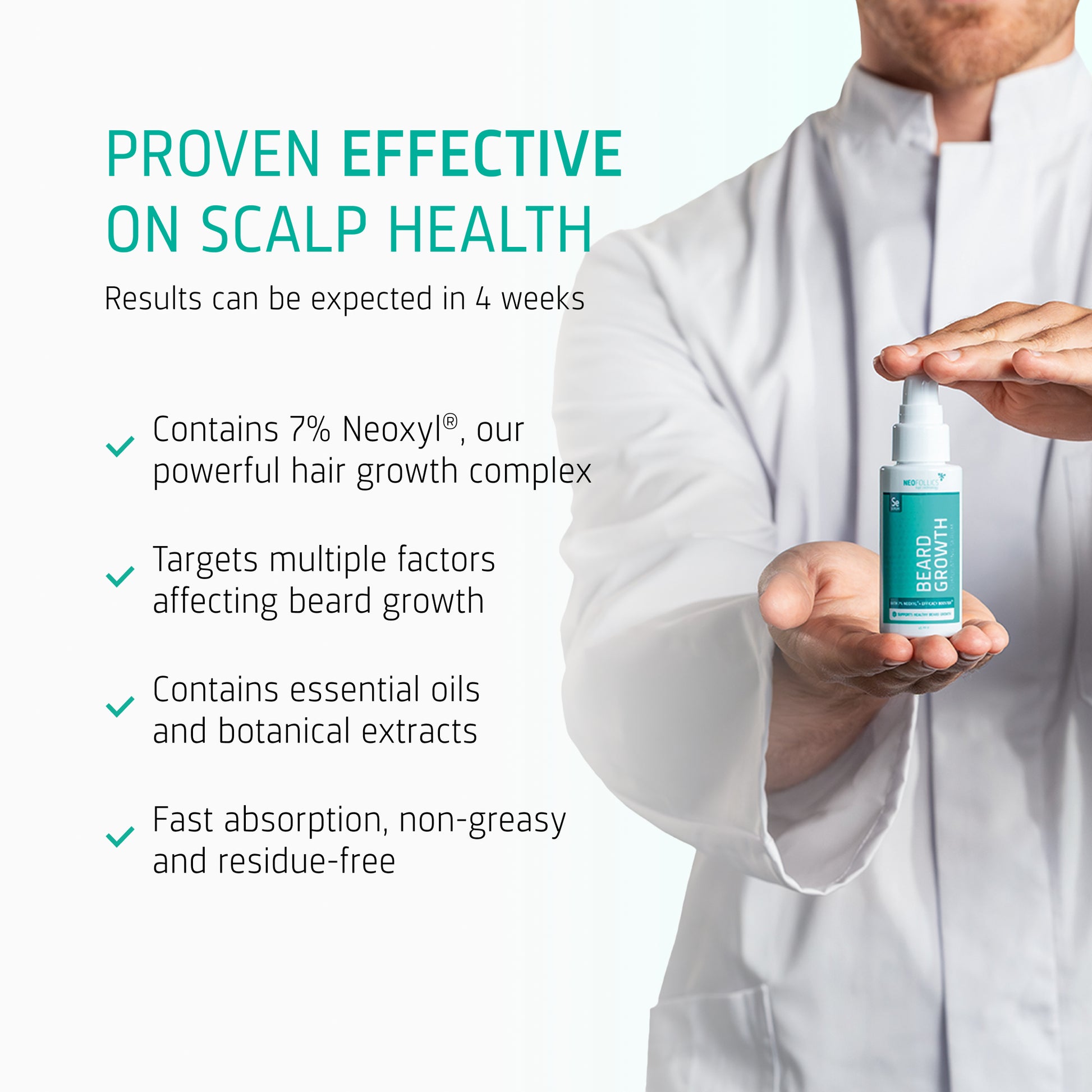 Beard Growth Stimulating Serum study result