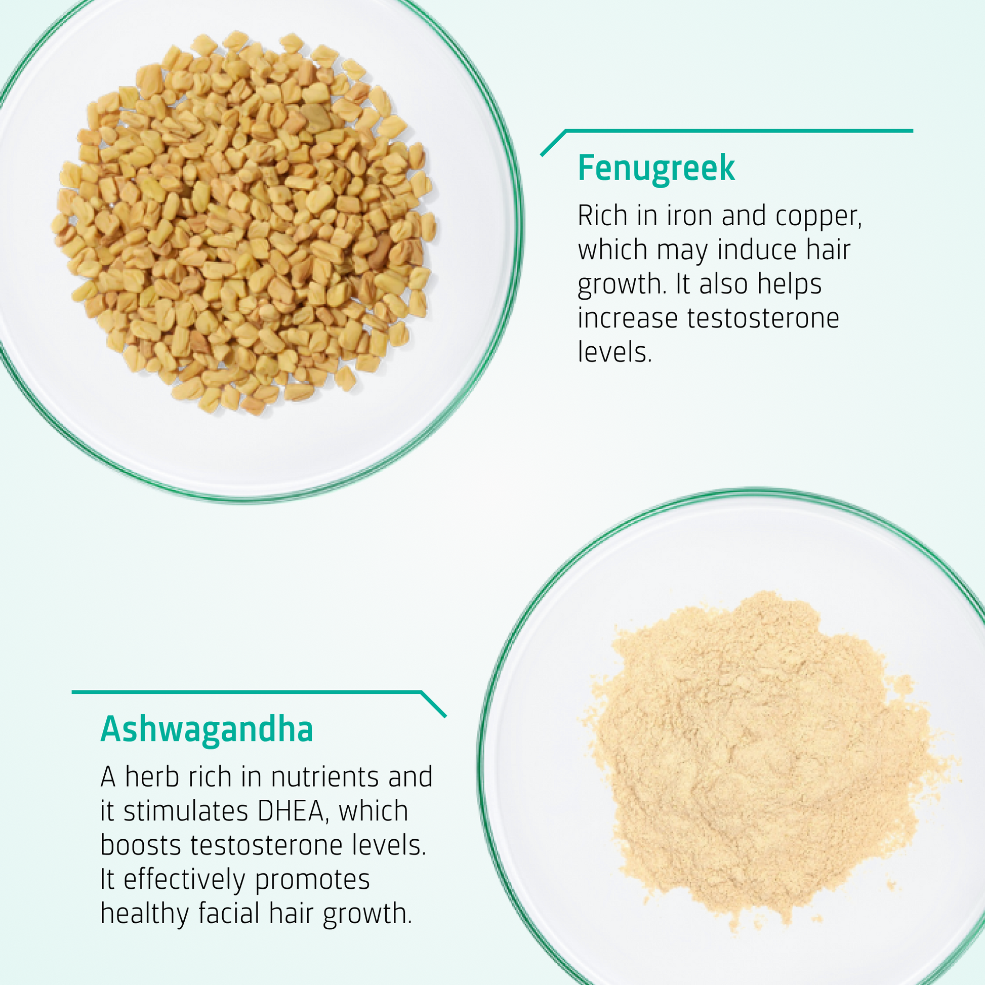 Beard Growth Supporting Tablets ingredients