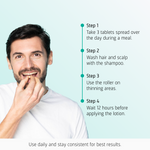 Hair Growth Androgenetic Alopecia routine how to use