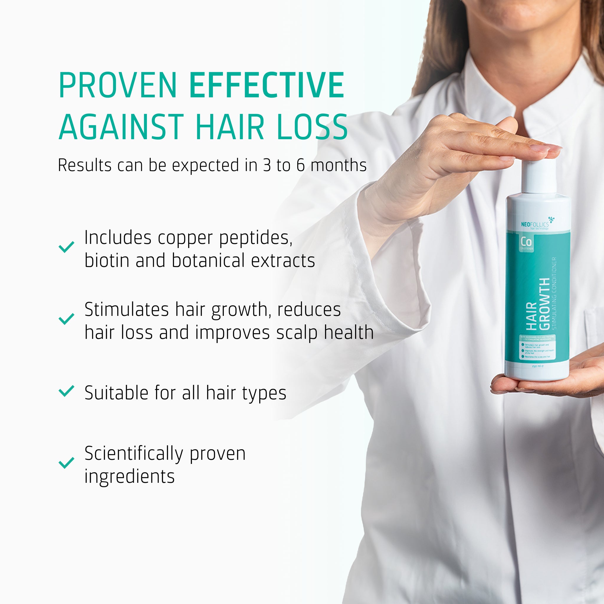 Hair Growth Stimulating Conditioner study results
