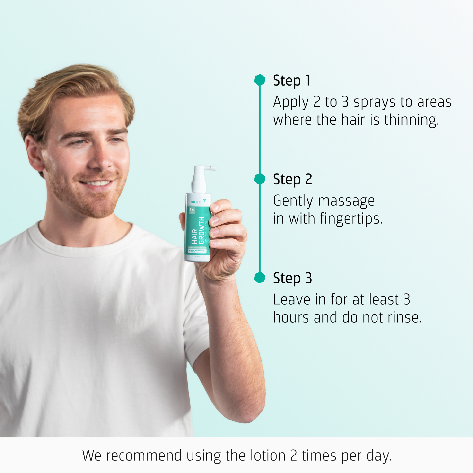 Hair Growth Stimulating Lotion how to use