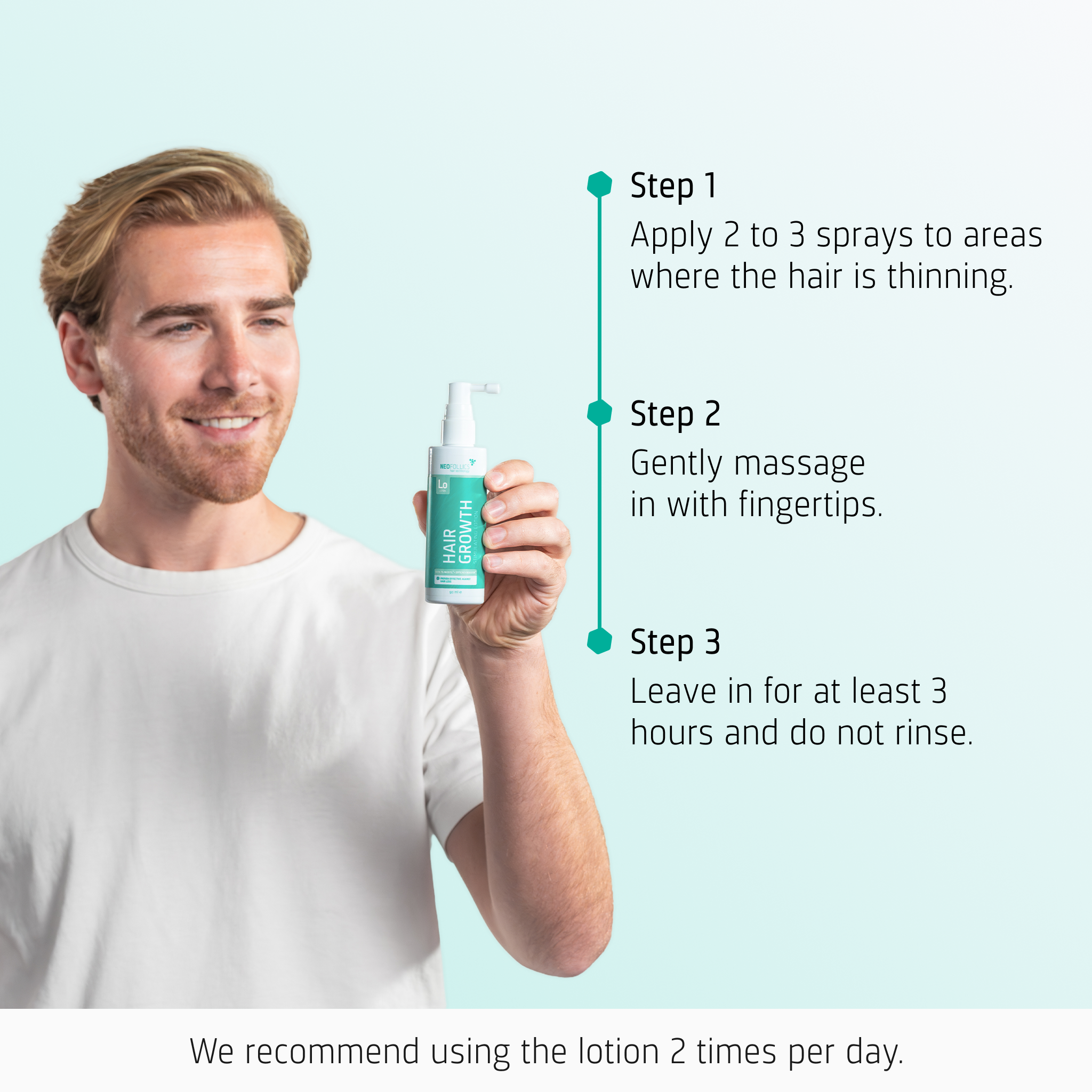 Hair Growth Stimulating Lotion how to use