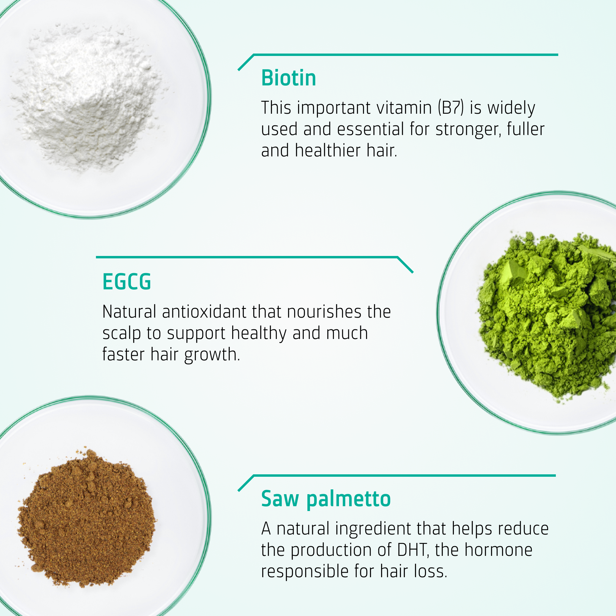 Hair Growth Thinning hair routine ingredients