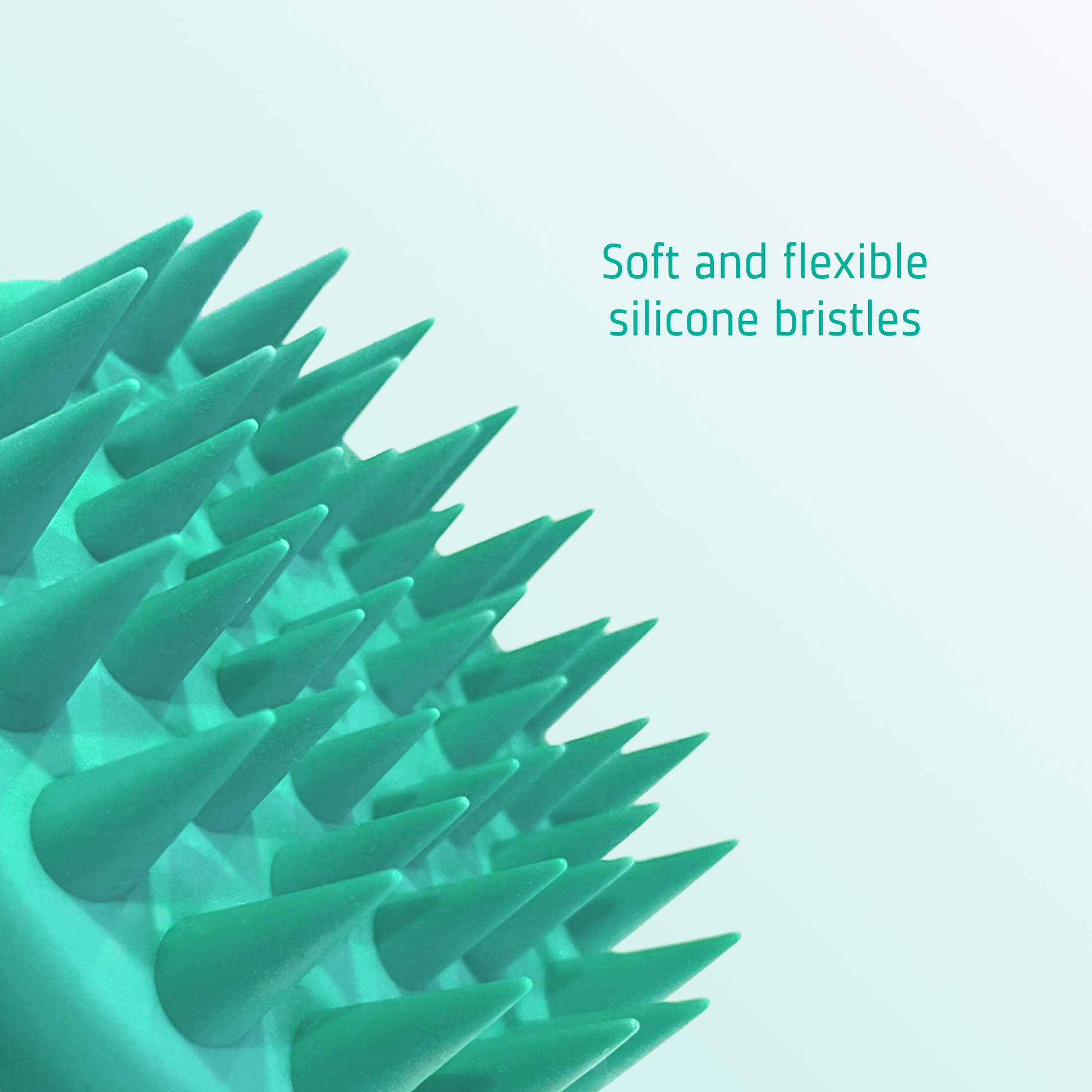 Scalp Massaging Shampoo Brush detail
