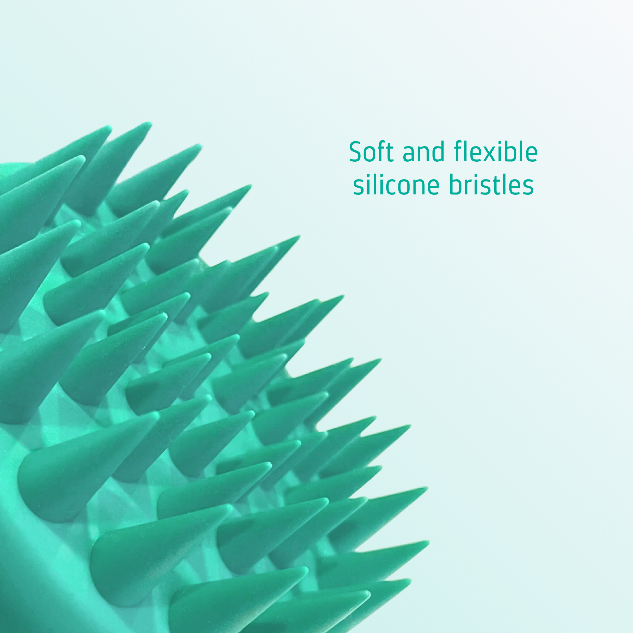 Scalp Massaging Shampoo Brush detail