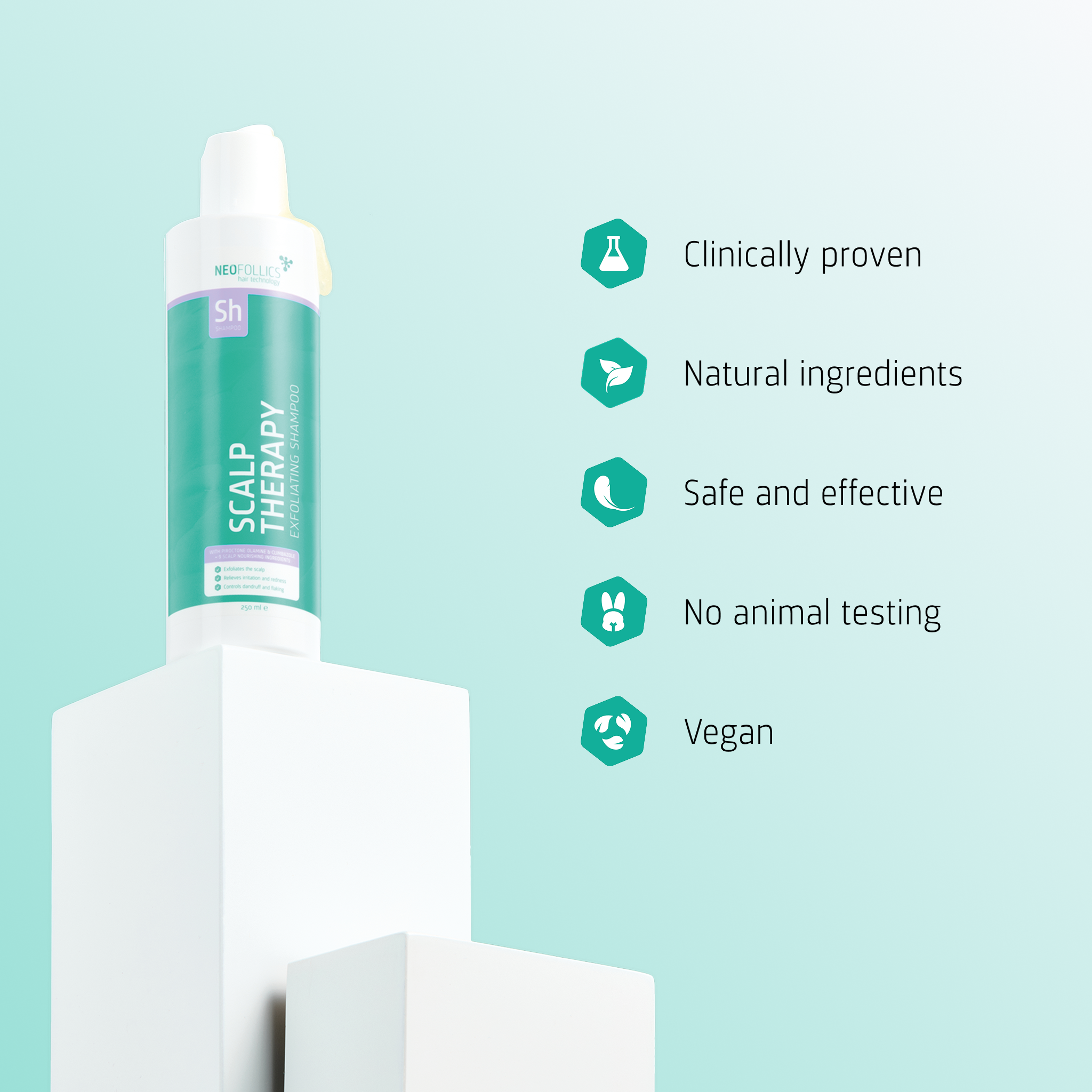 Scalp Therapy Exfoliating Shampoo usp