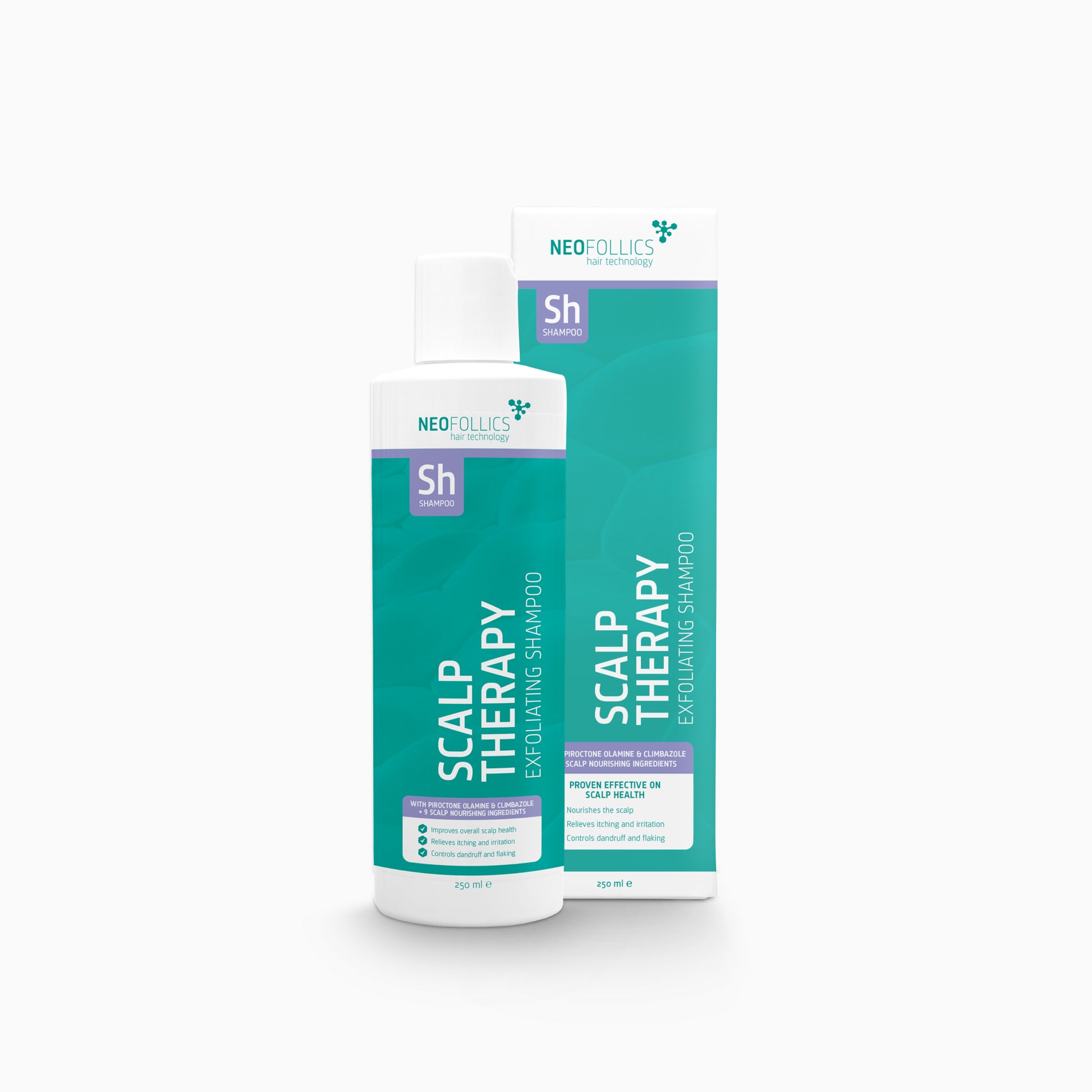 Scalp Therapy Exfoliating Shampoo product packaging