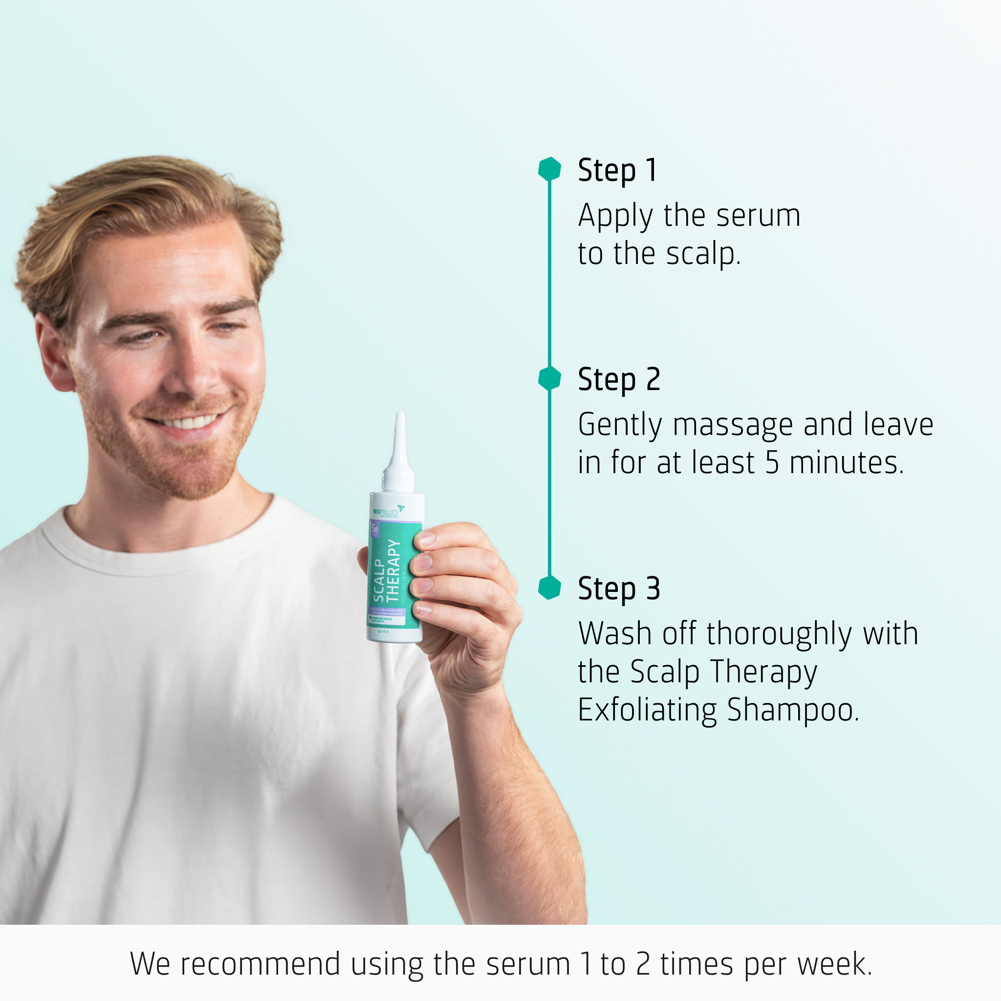 Scalp Therapy Peeling Serum how to use