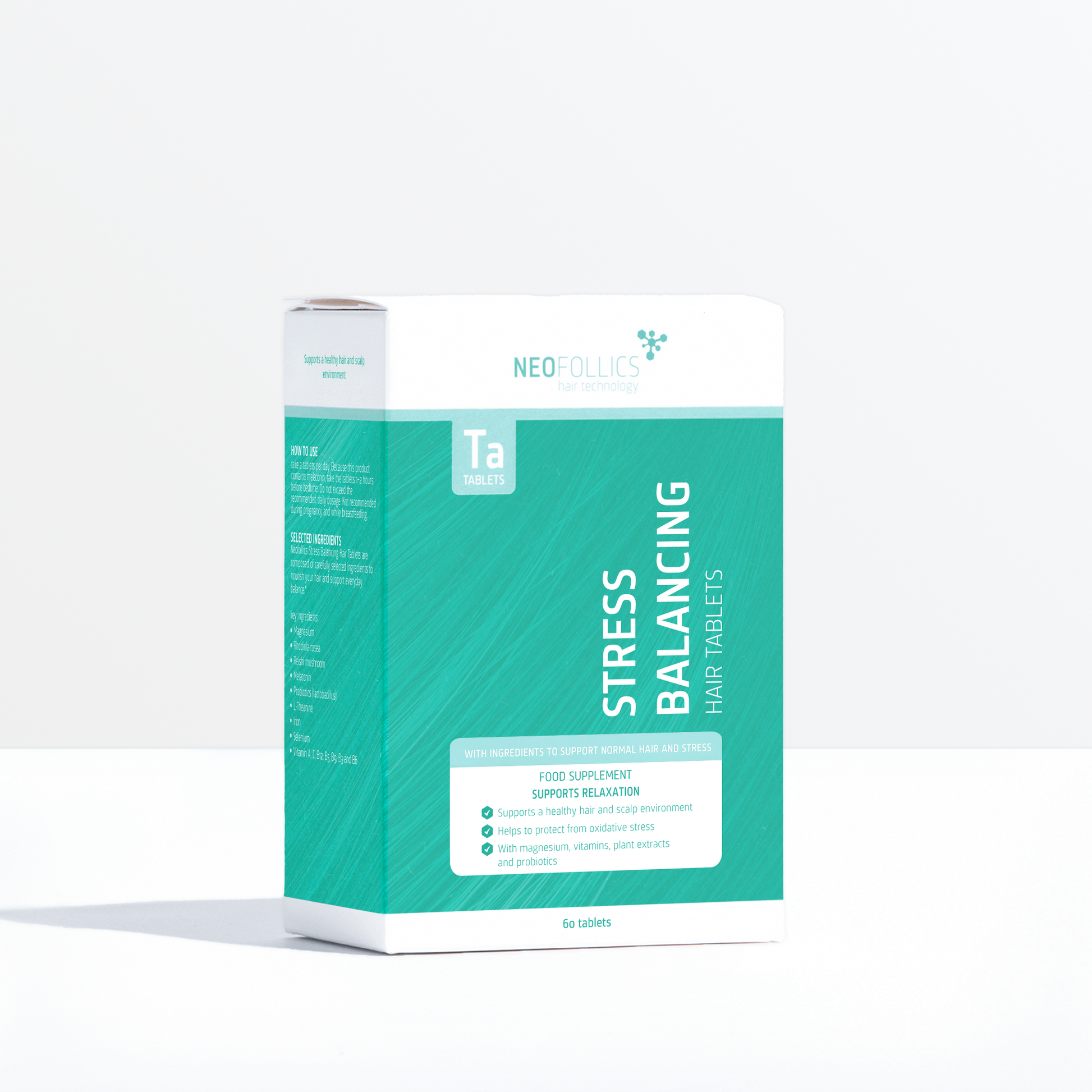 Stress Balancing Hair Tablets front product