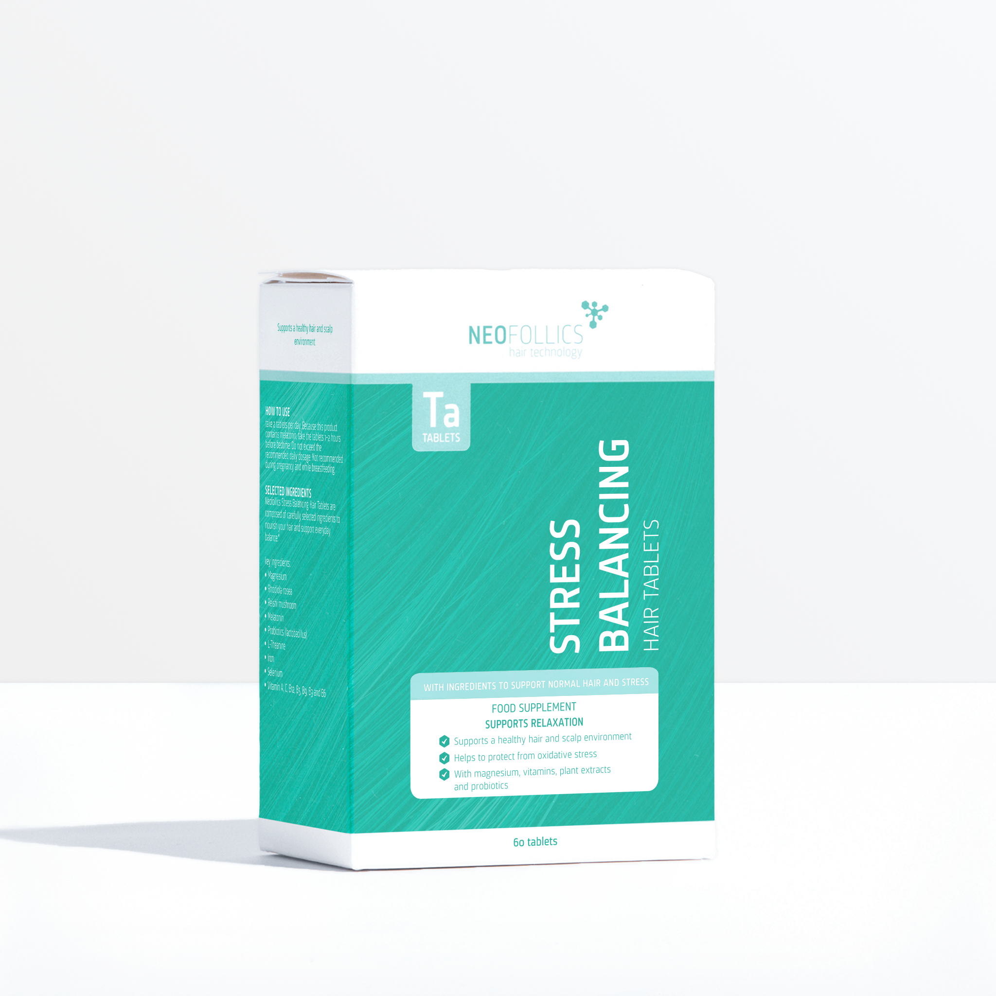 Stress Balancing Hair Tablets front product