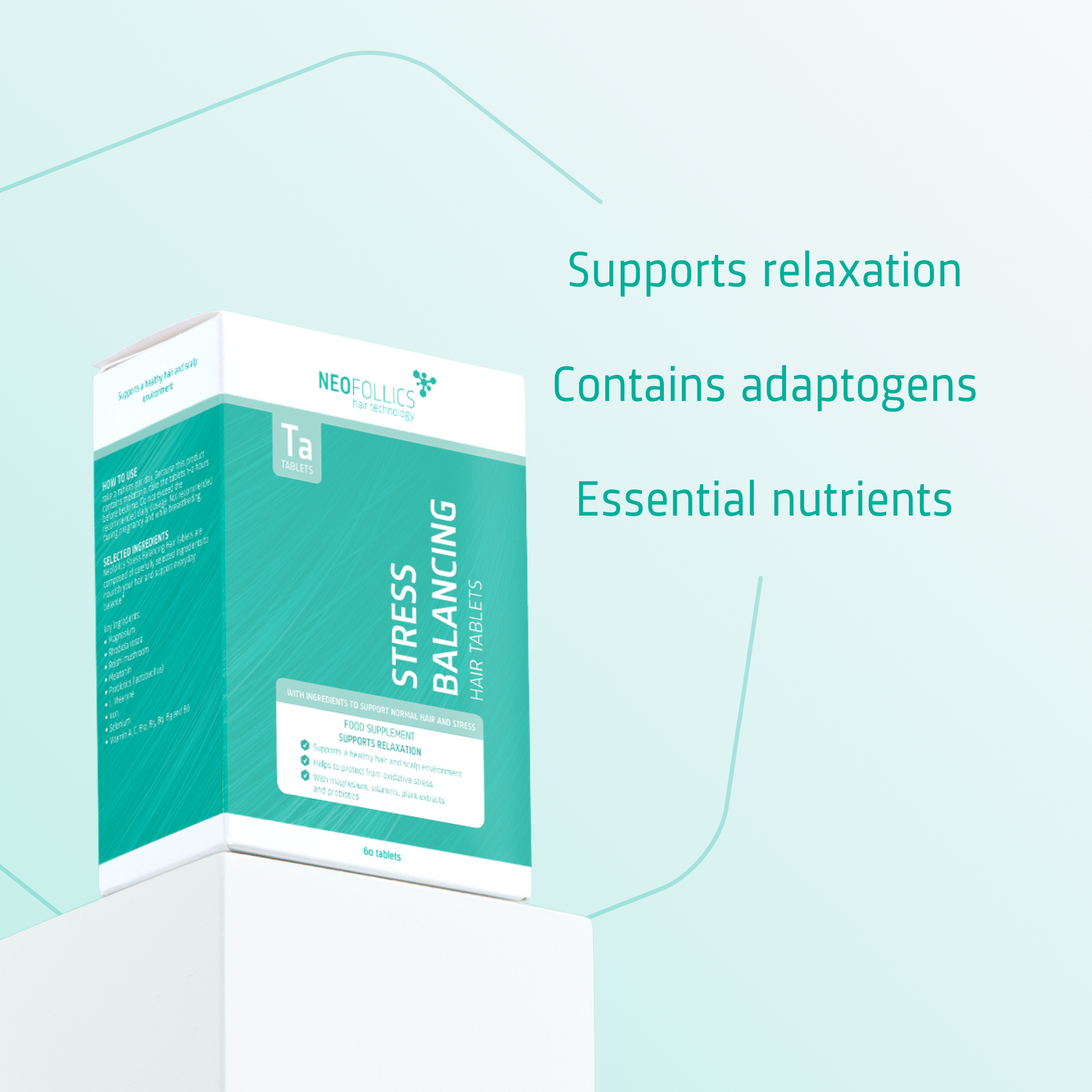 Stress Balancing Hair Tablets key features