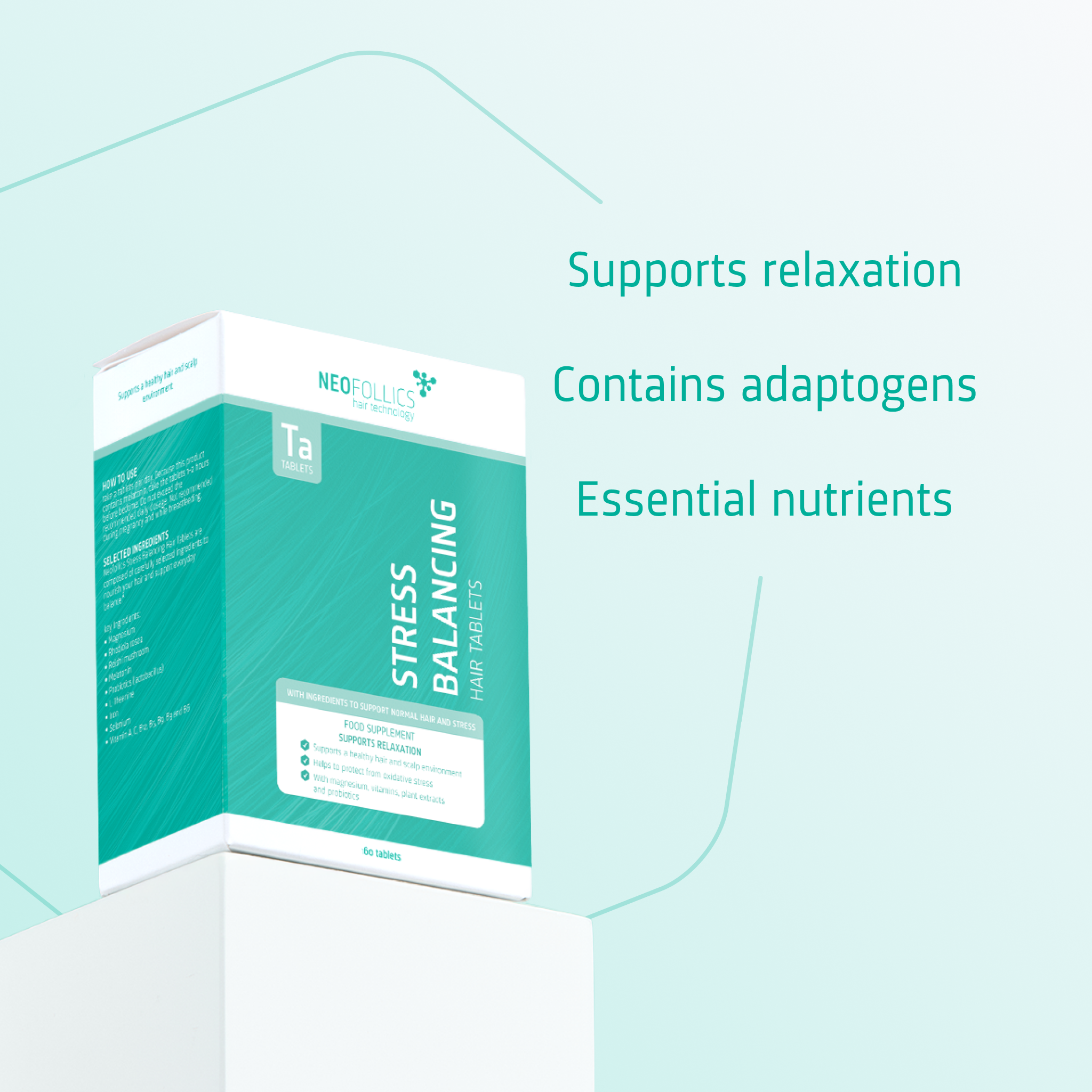 Stress Balancing Hair Tablets key features