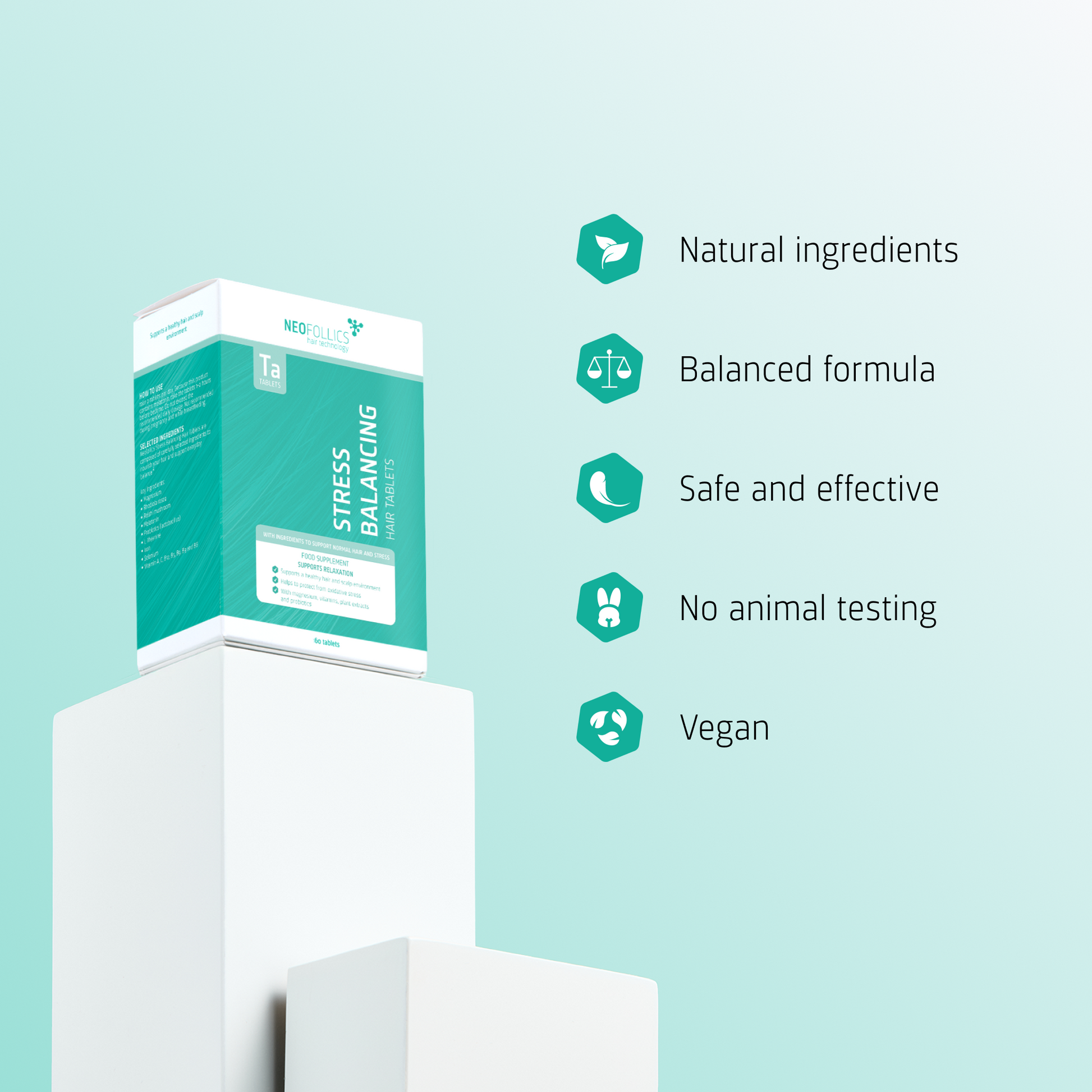 Stress Balancing Hair Tablets usp