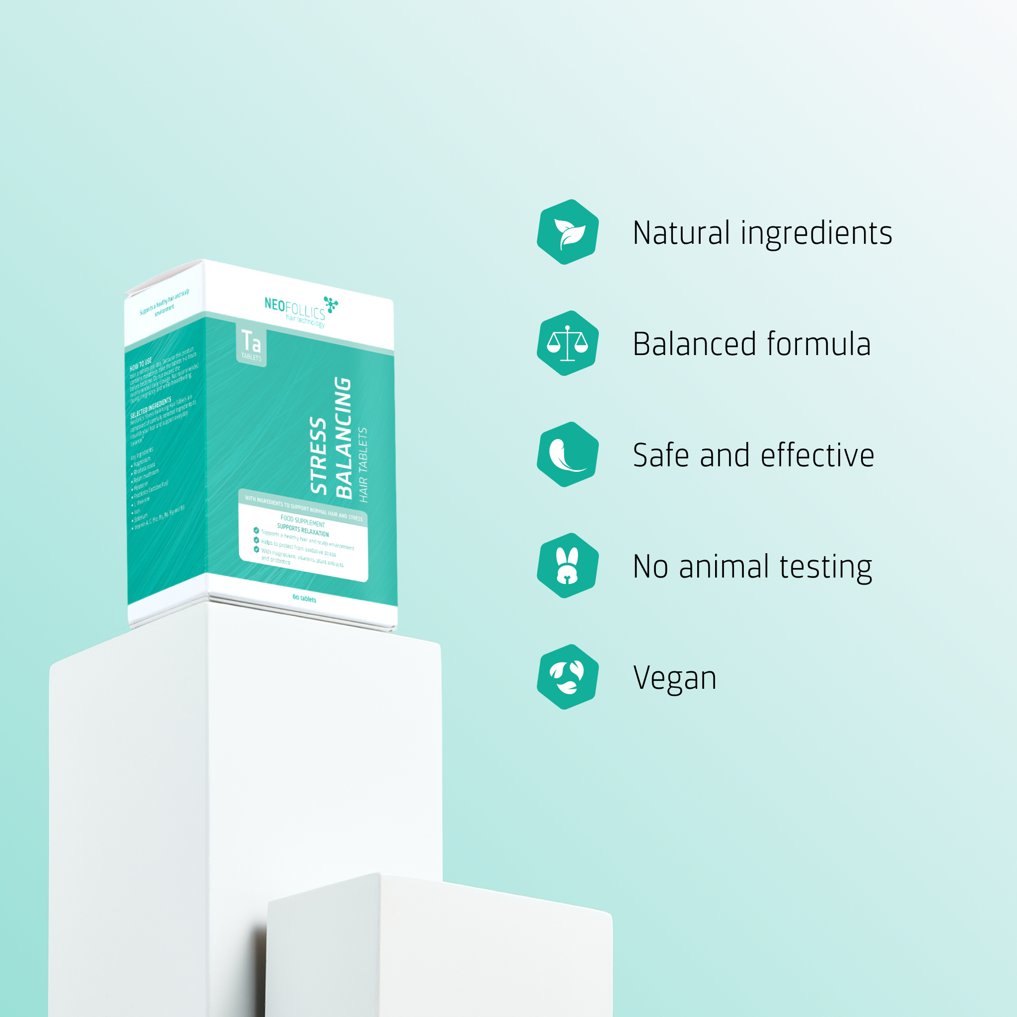 Stress Balancing Hair Tablets usp