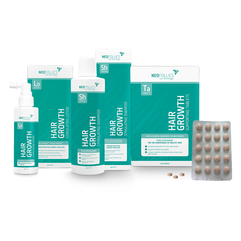 Moderate hair loss treatment