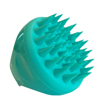 Neofollics scalp massaging shampoo brush side view